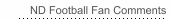 ND Football Fan Comments